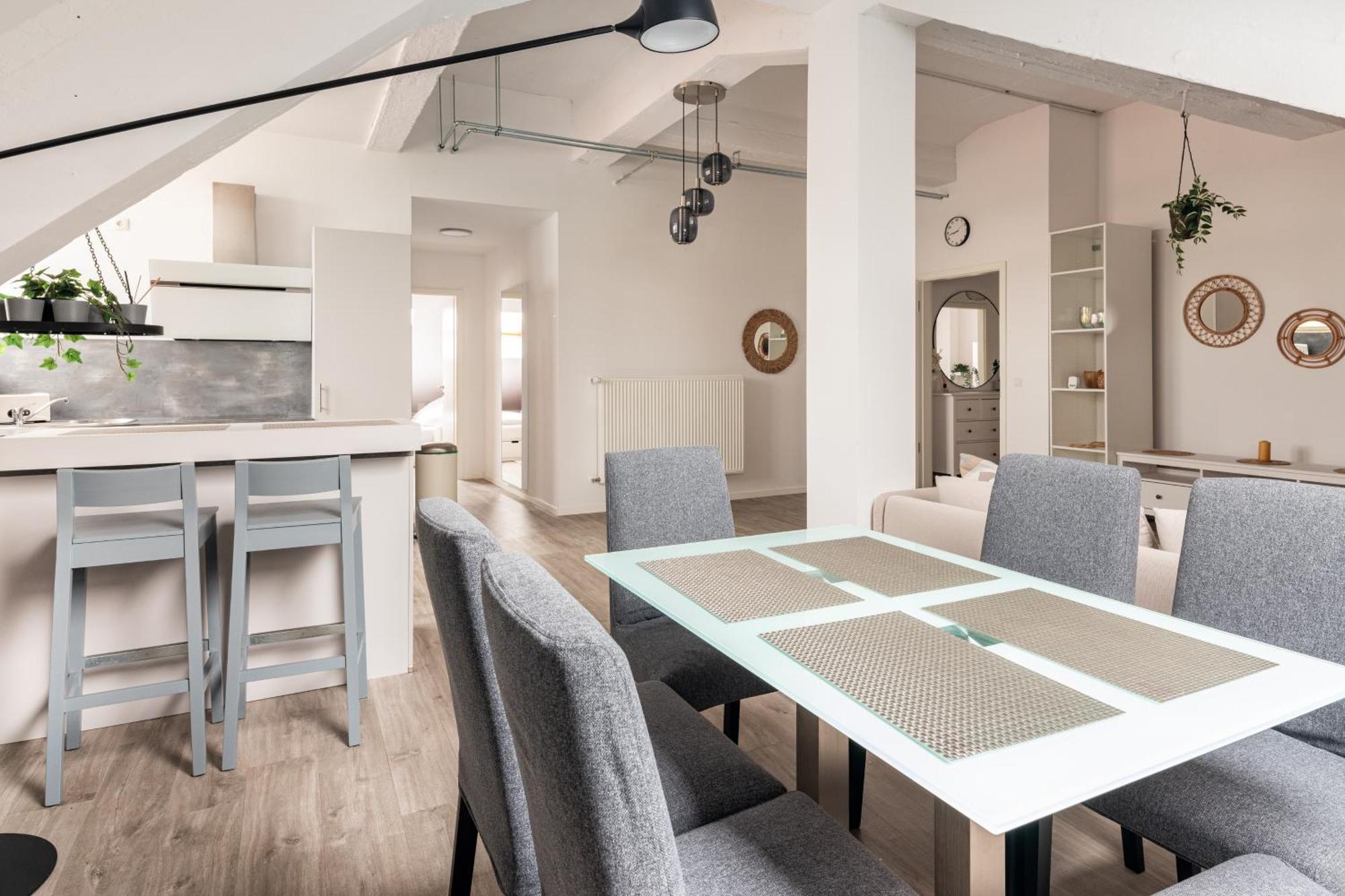Mint Apartment Ueber Der Stadt Parken Kueche Wifi برلين المظهر الخارجي الصورة