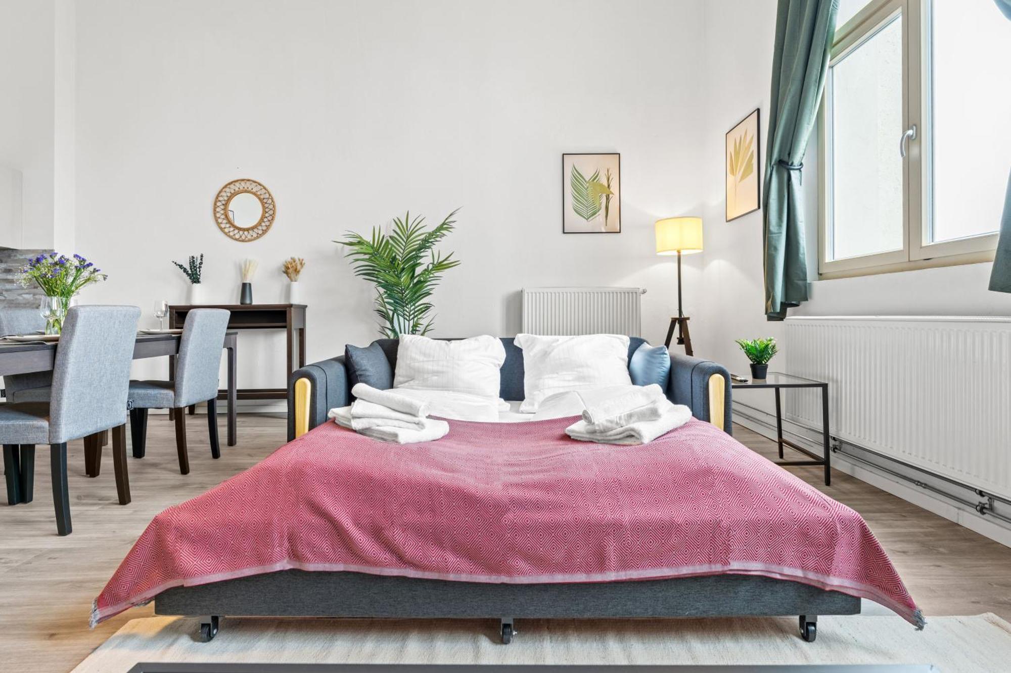 Mint Apartment Ueber Der Stadt Parken Kueche Wifi برلين المظهر الخارجي الصورة