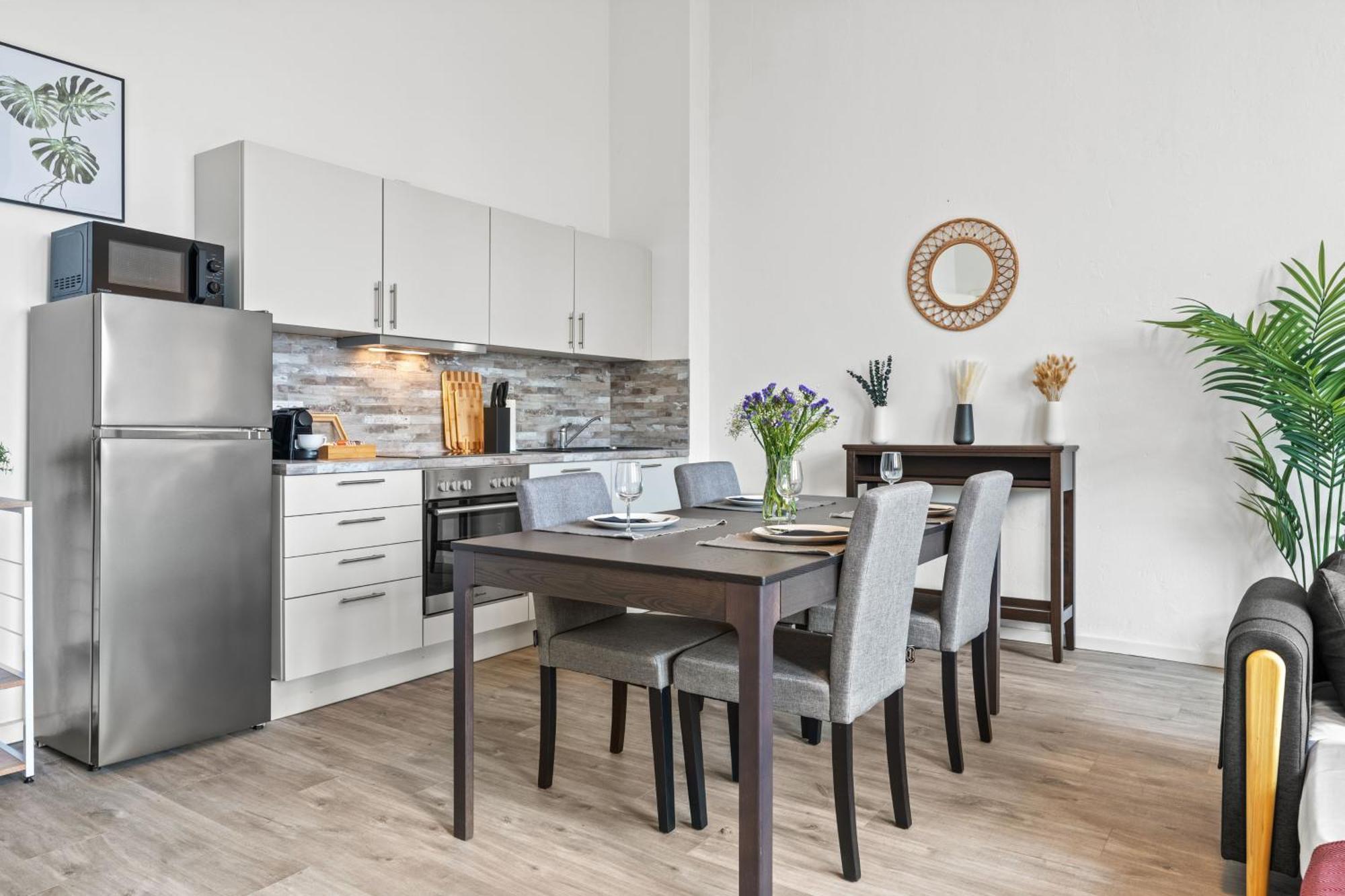 Mint Apartment Ueber Der Stadt Parken Kueche Wifi برلين المظهر الخارجي الصورة
