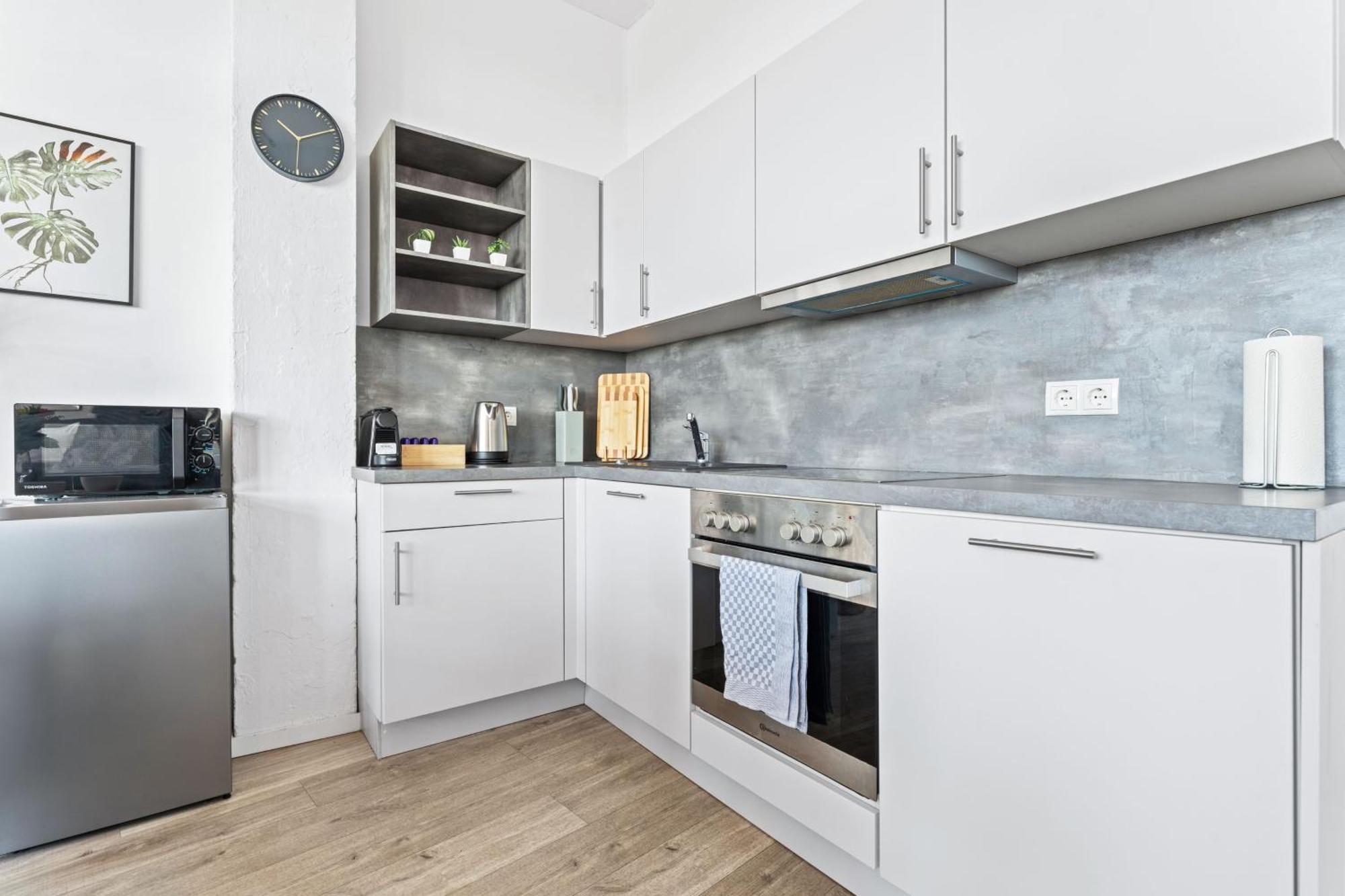 Mint Apartment Ueber Der Stadt Parken Kueche Wifi برلين المظهر الخارجي الصورة